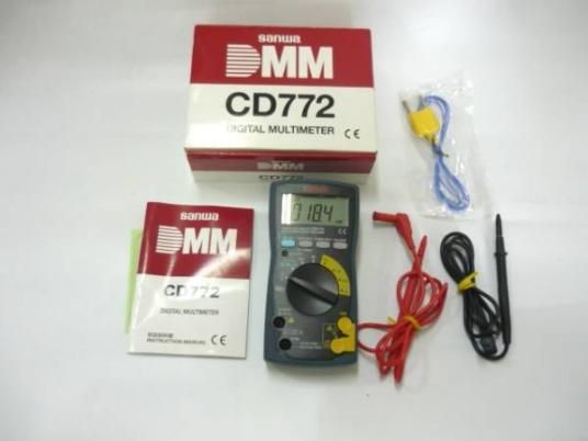 三和電気計器 CD772 デジタルマルチメータ
